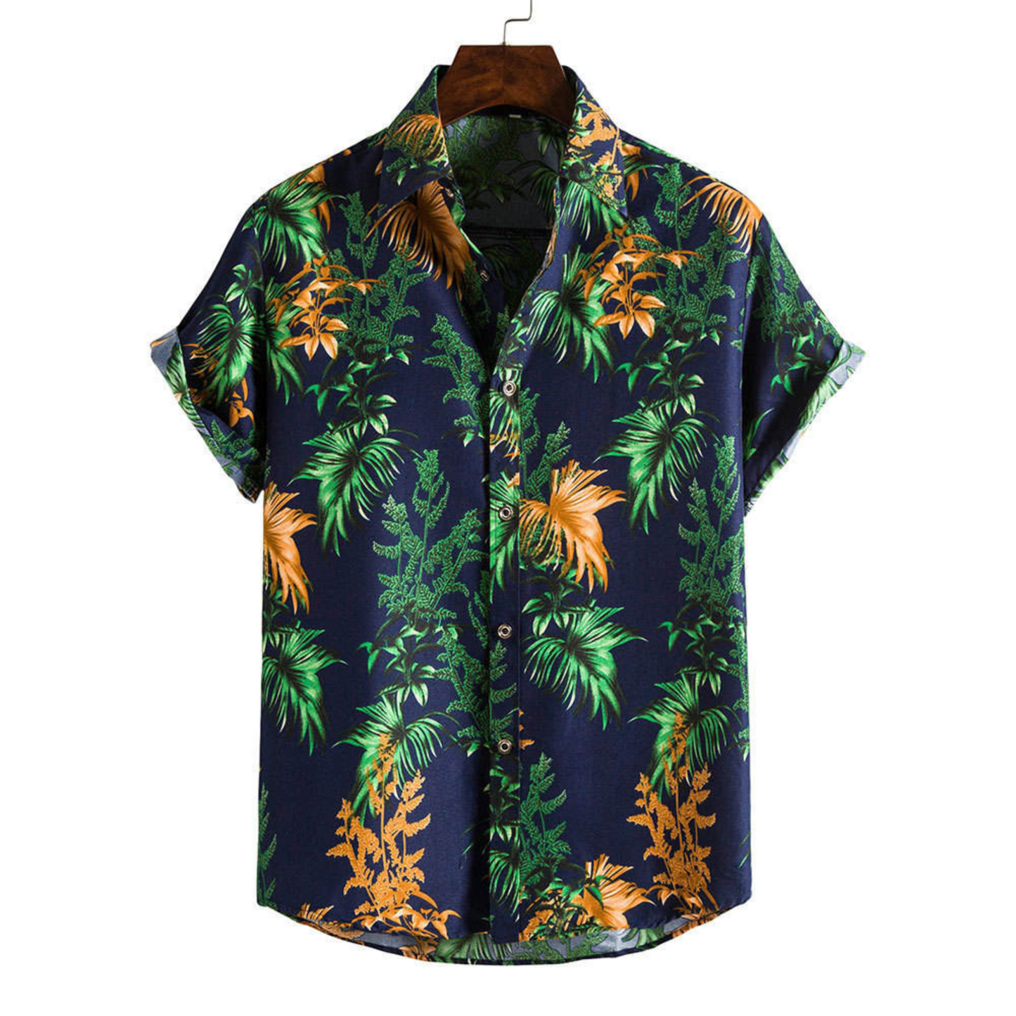 Shirts Men's Printed Beach Short Sleeve - Hawaii shirt; 03A/HH;