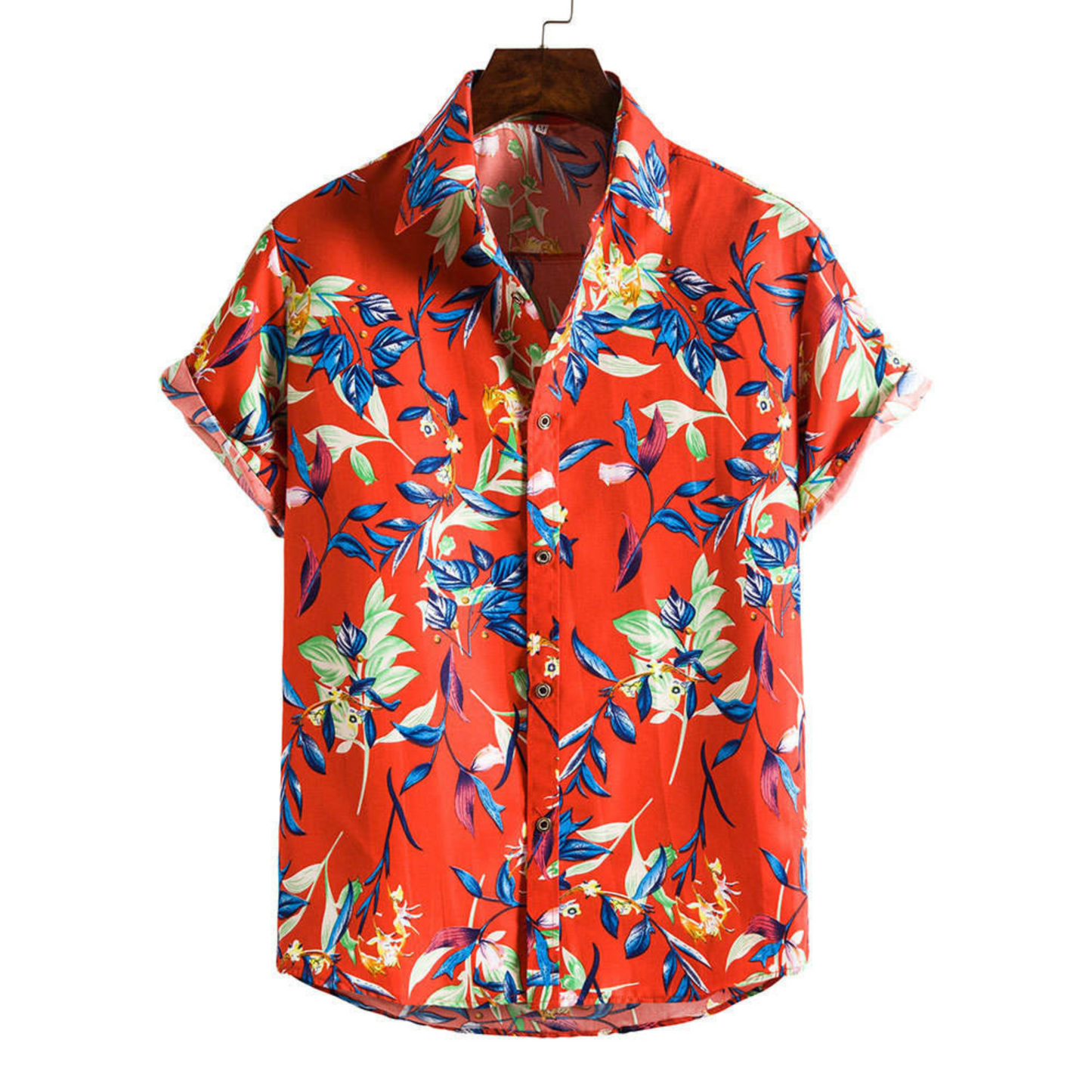 Shirts Men's Printed Beach Short Sleeve - Hawaii shirt; 03A/HH;