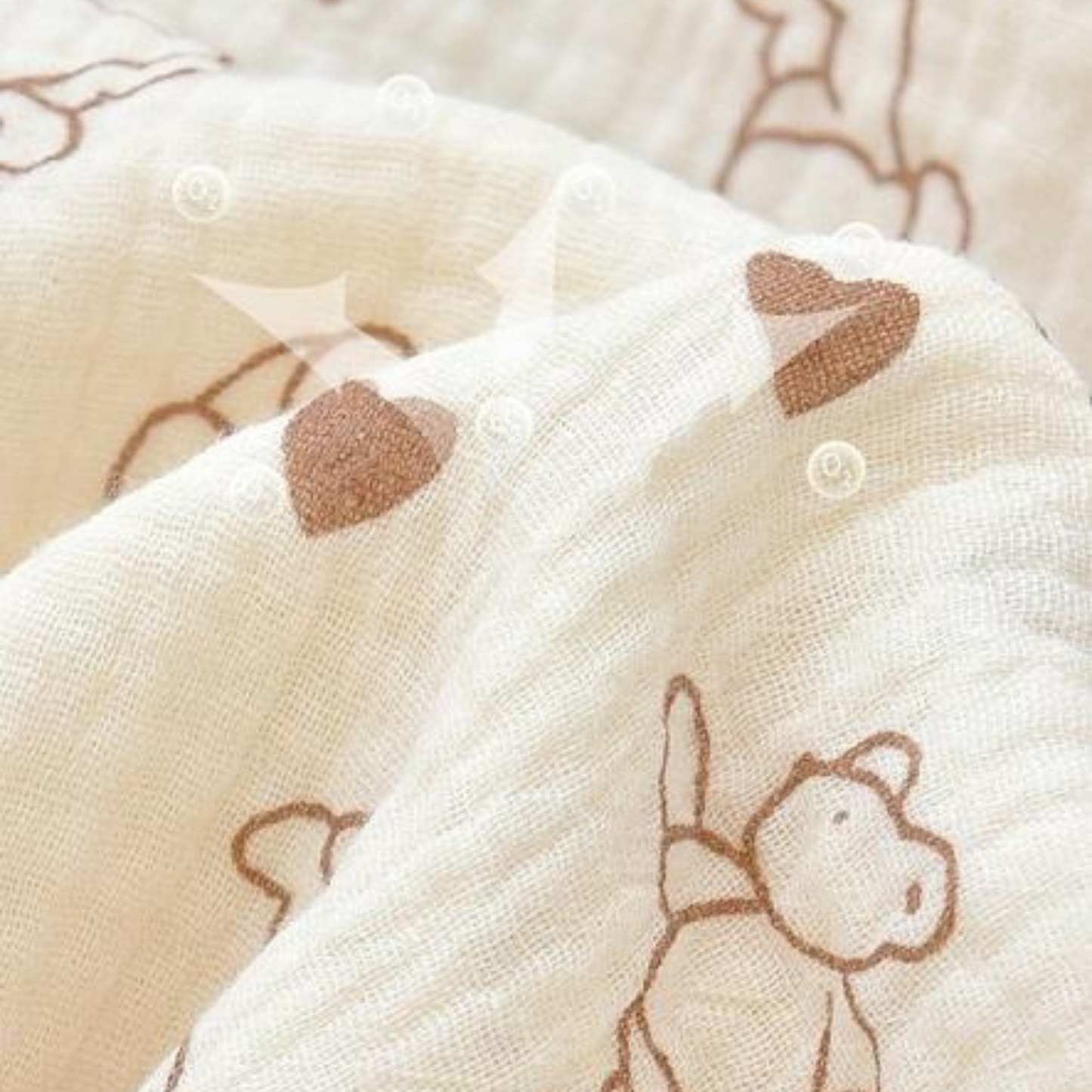 Cotton baby blanket; 03C/HH;