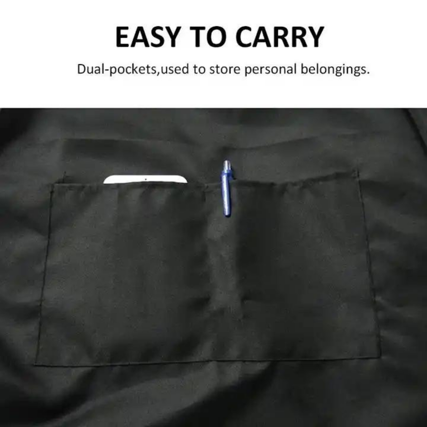 Oilproof - Waterproof Polyester Kitchen Apron; 12TD/HH;