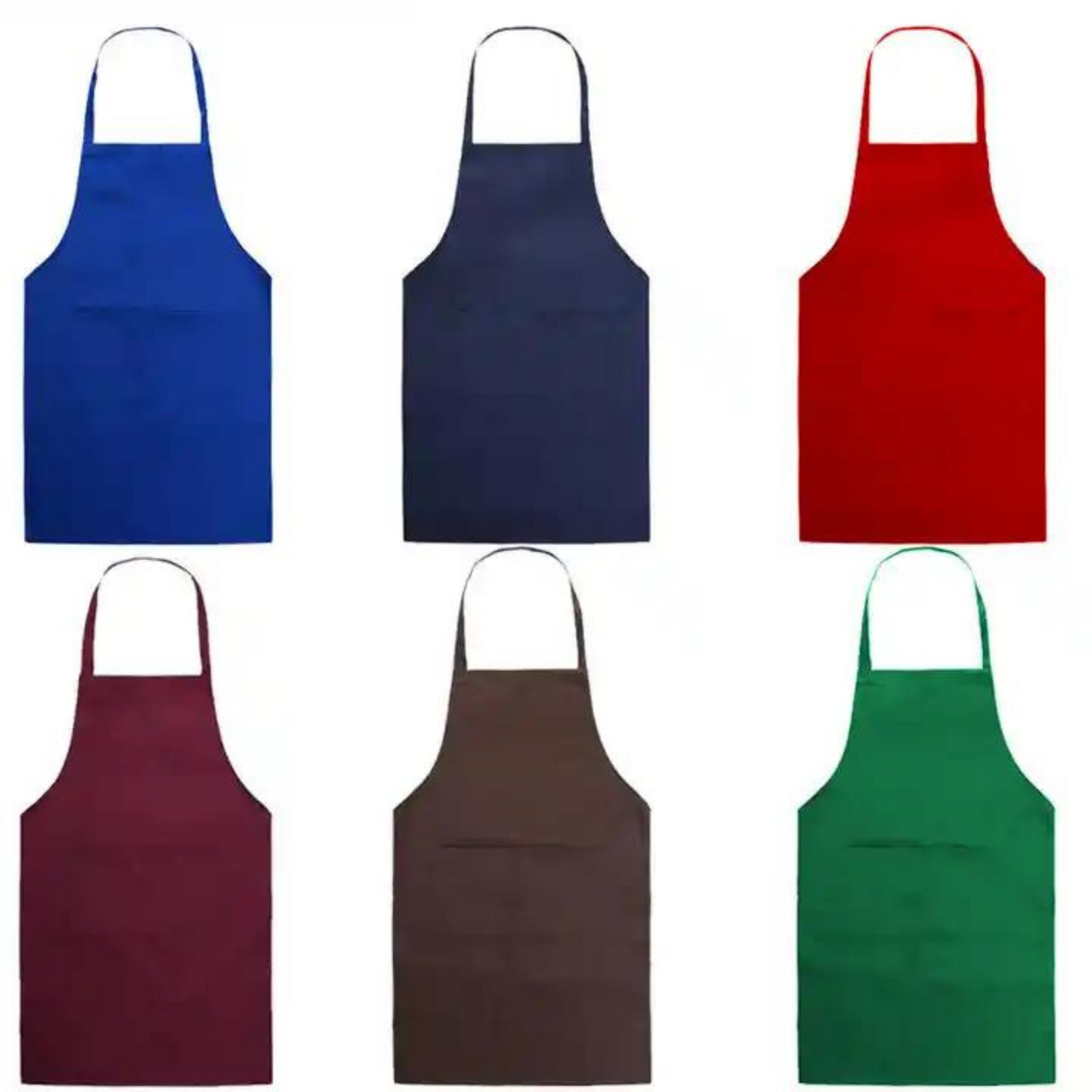 Oilproof - Waterproof Polyester Kitchen Apron; 12TD/HH;