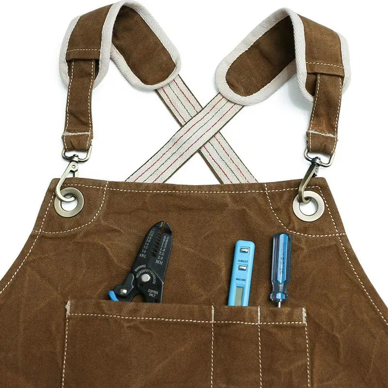 Heavy Duty Working Apron; Canvas Cotton Apron ; 154TD/HH