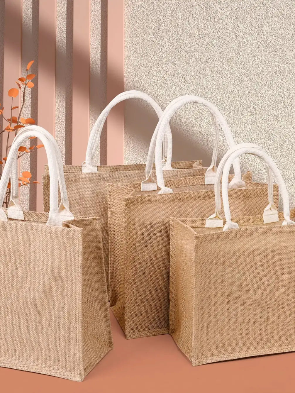 Product Name: Jute Tote Bag; Recycle Foldable Jute bag; 297JT
