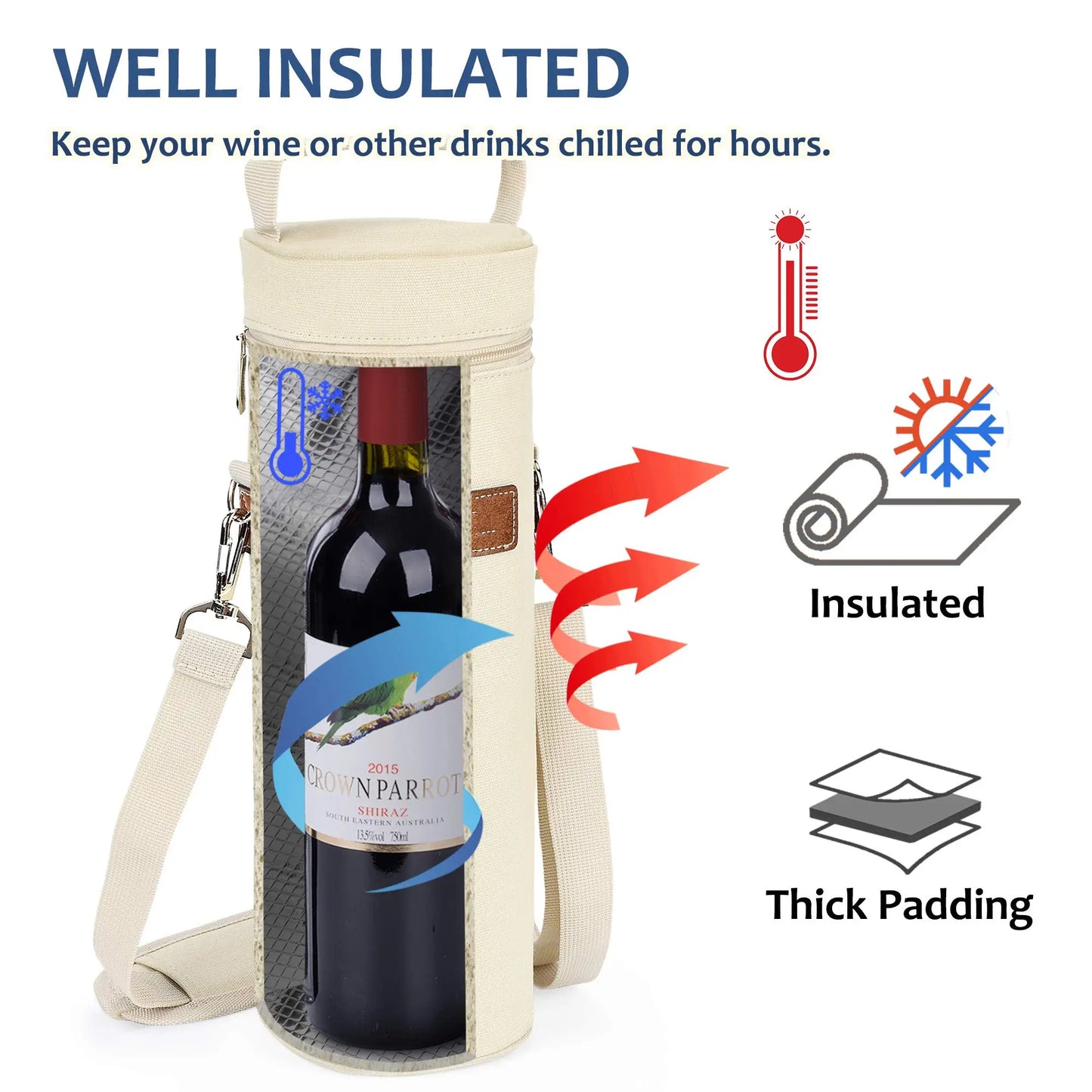 Wine Cooler Bag; 299TV/HH;