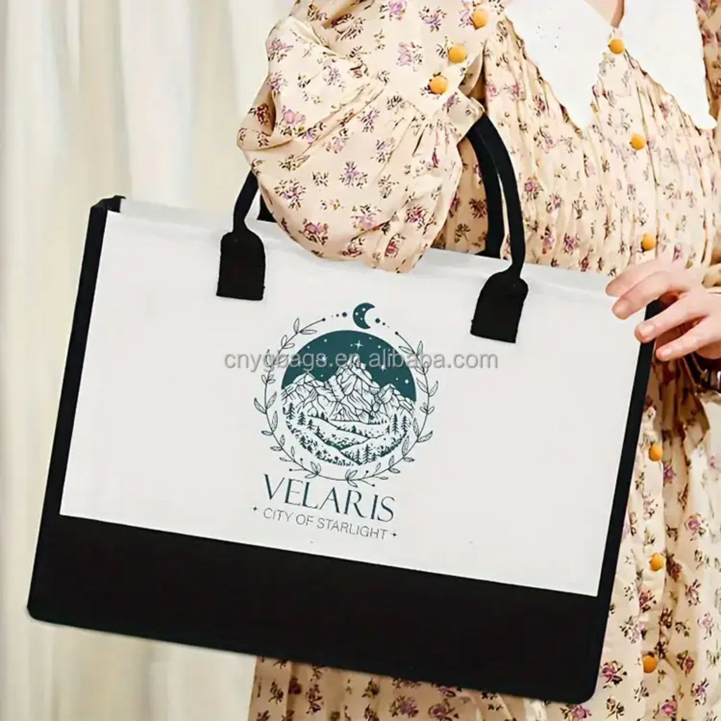 Digital Printing Tote Shopping Bag; 290TV/HH