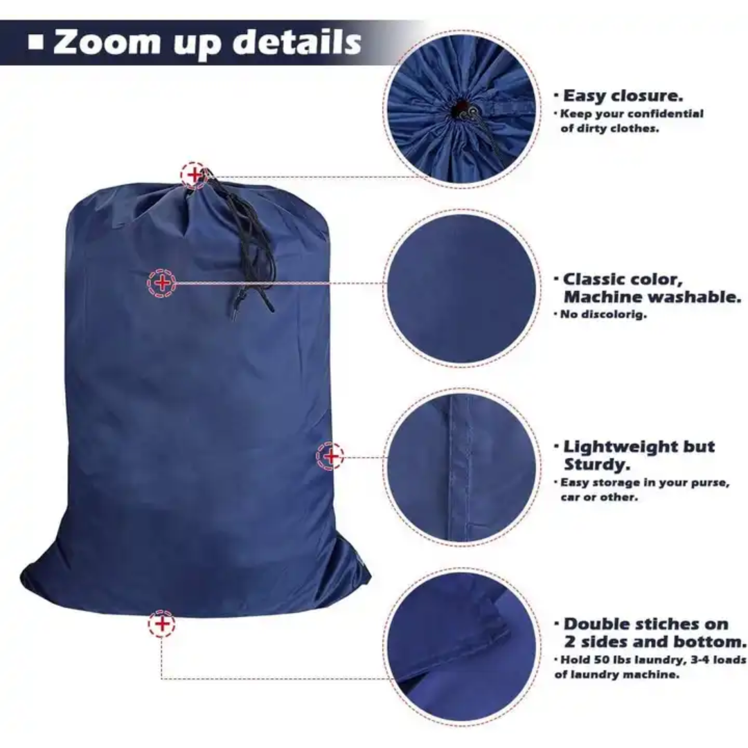 Wholesale Nylon Commercial Laundry Bags; 255TV/HH;