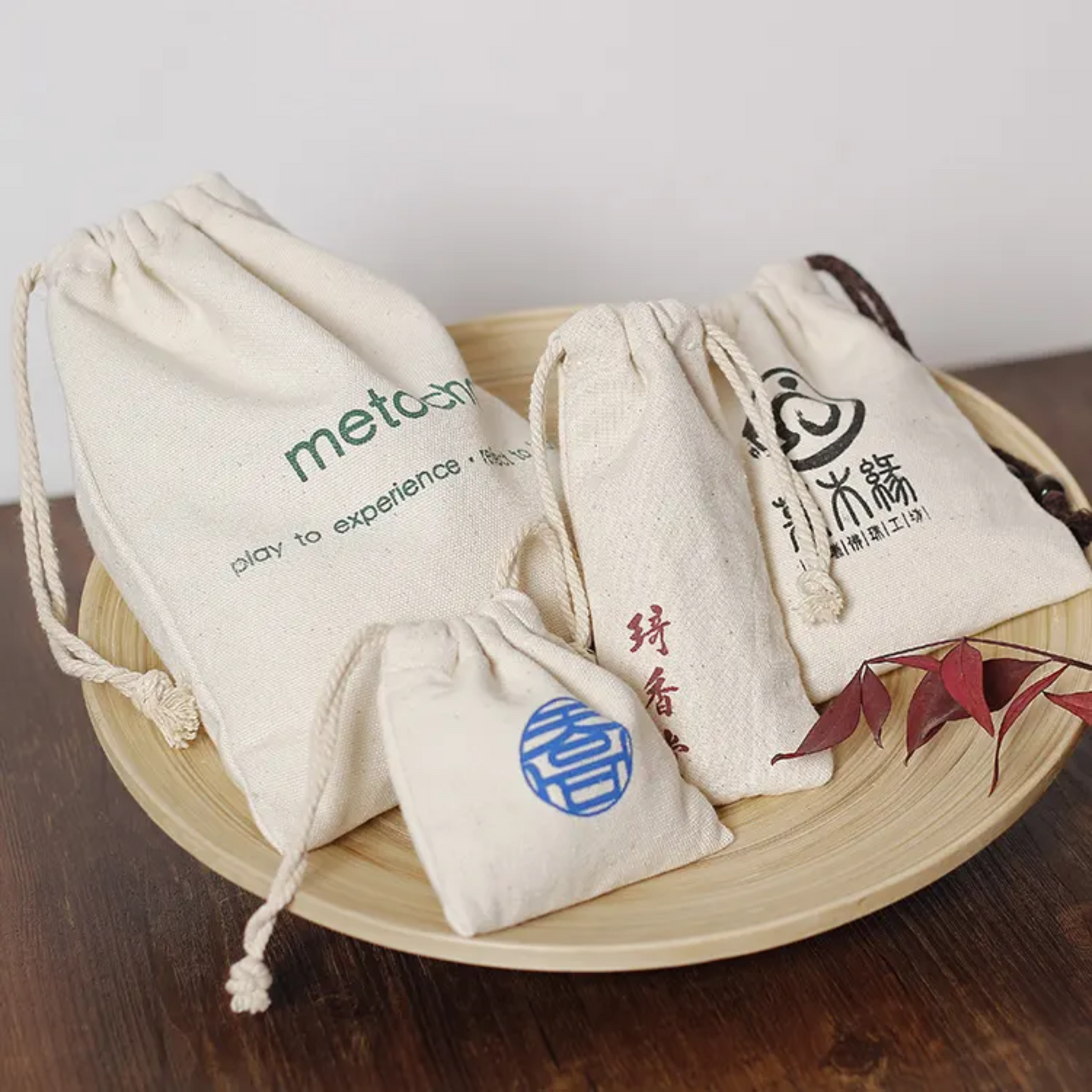 Cotton Drawstring Bag; 285TV/HH
