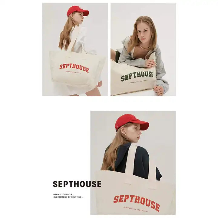 Cotton tote bag ; cotton tote bag plain; canvas tote bag with zipper ;custom printed canvas tote bag 263TV/HH;