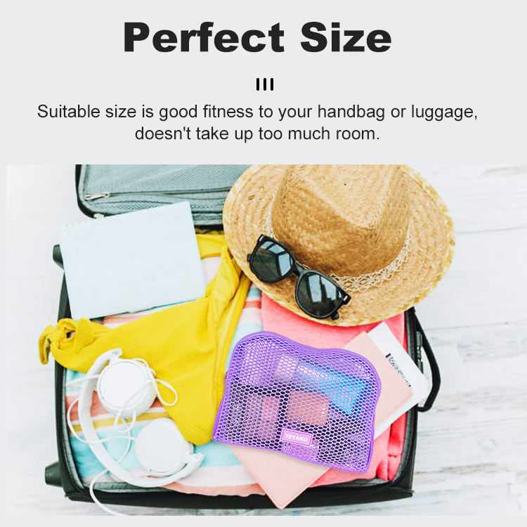 Makeup; Cosmetic Bag; Mesh Bag; 02TTD/HH.