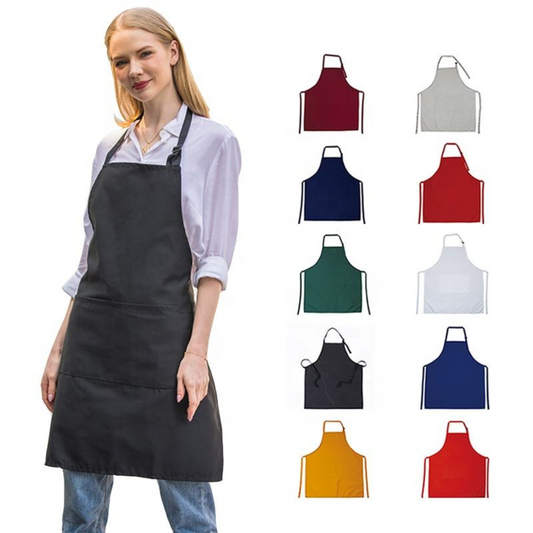 Apron with pockets in front; 07TD/HH;