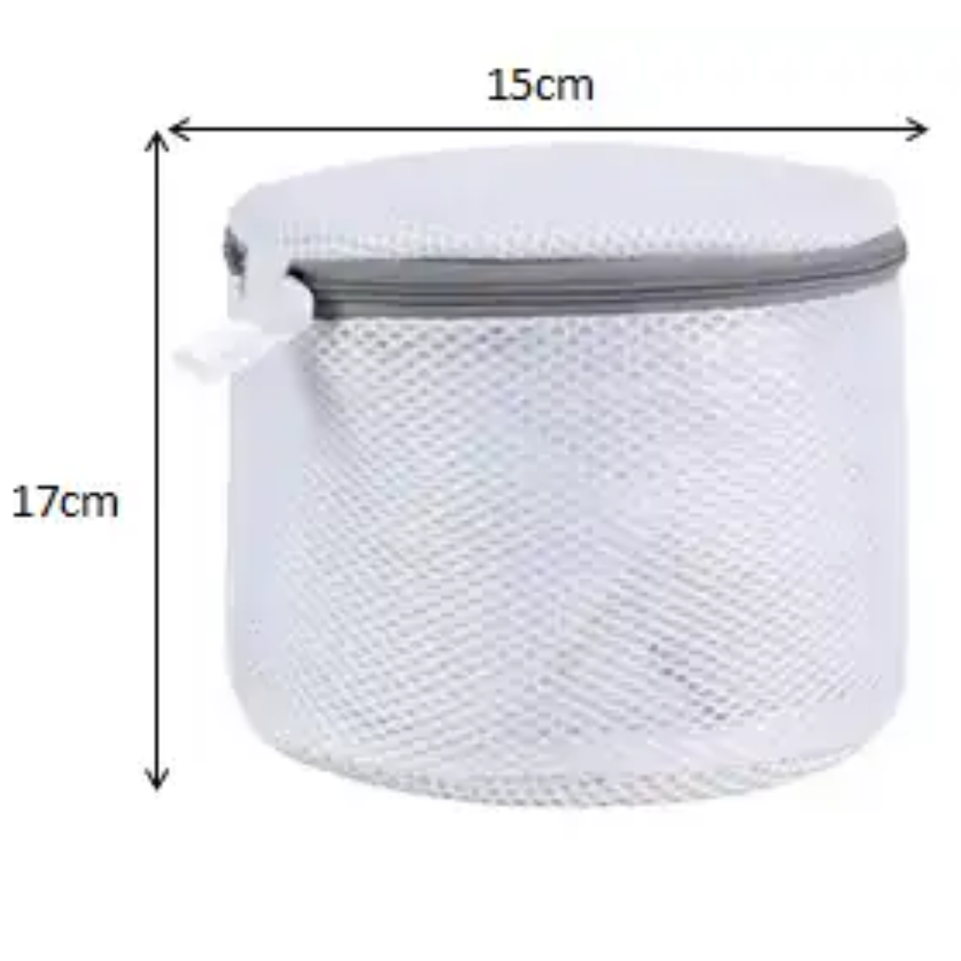 Delicates Laundry Mesh Bag with Premium Zipper; 256TV/HH;