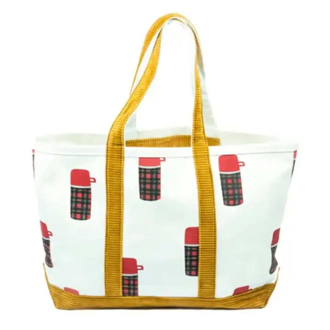 Custom Cotton Canvas Tote Bag with Zipper; 254TV/HH;