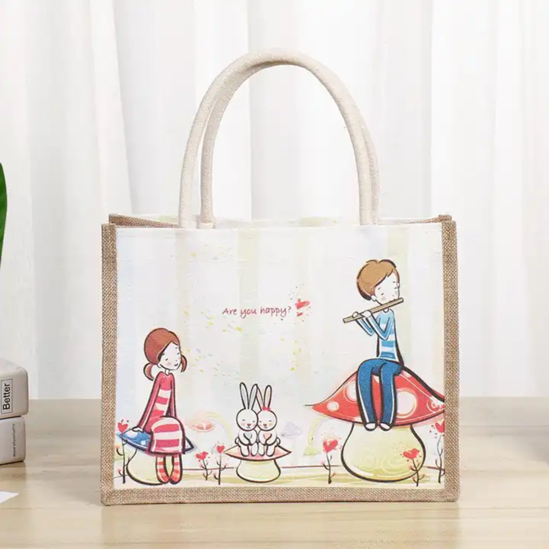 Jute Tote Bag; 253TV/HH;