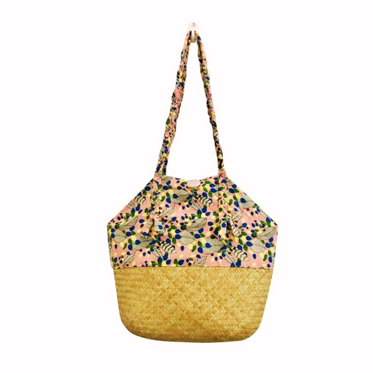 Straw bag; beach bag; 23TB/HH