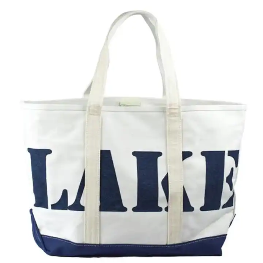 Custom Cotton Canvas Tote Bag with Zipper; 254TV/HH;