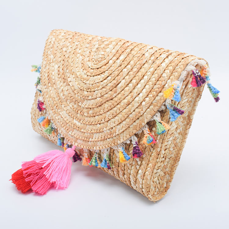 Straw Wallet Bag