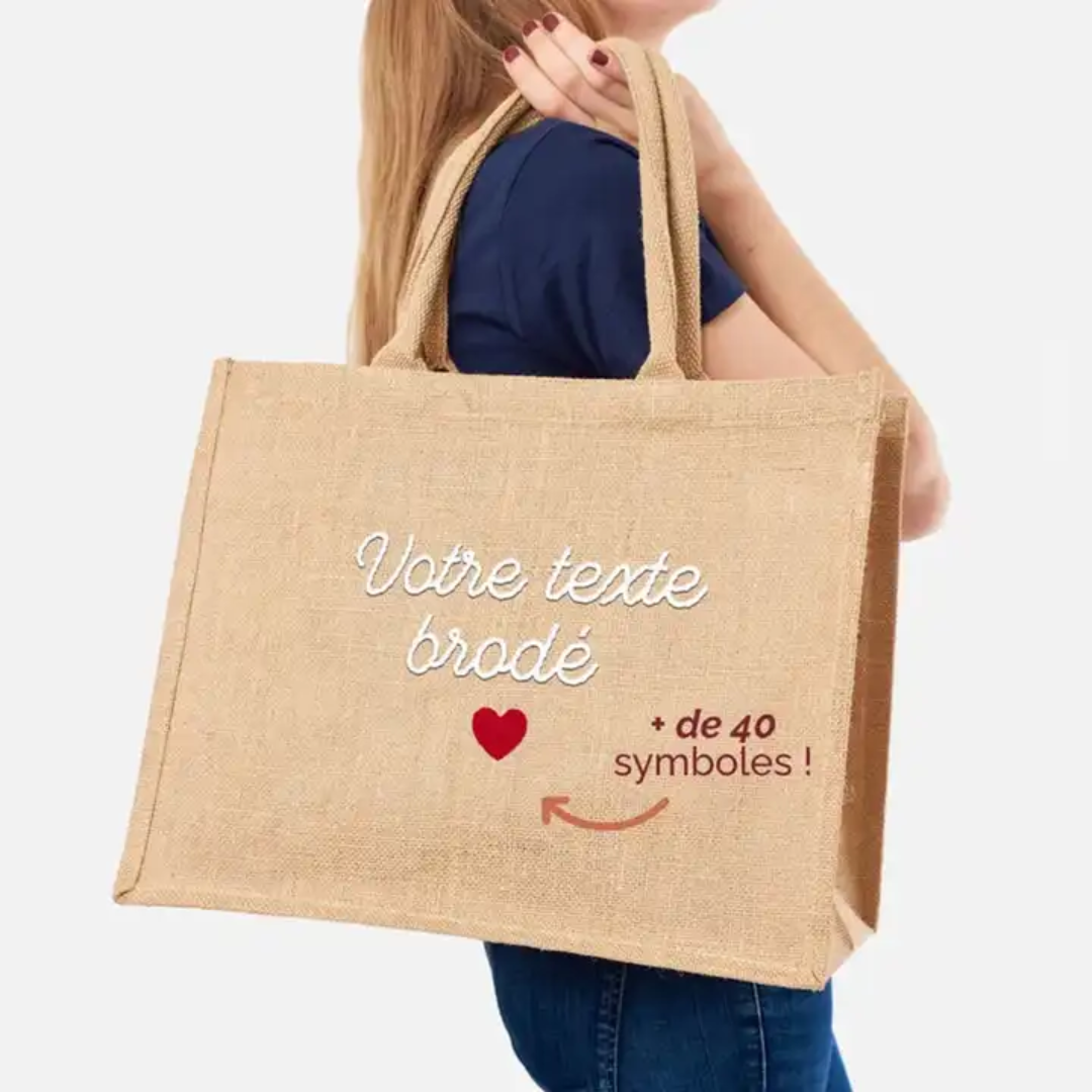 Jute Tote Bag; 253TV/HH;