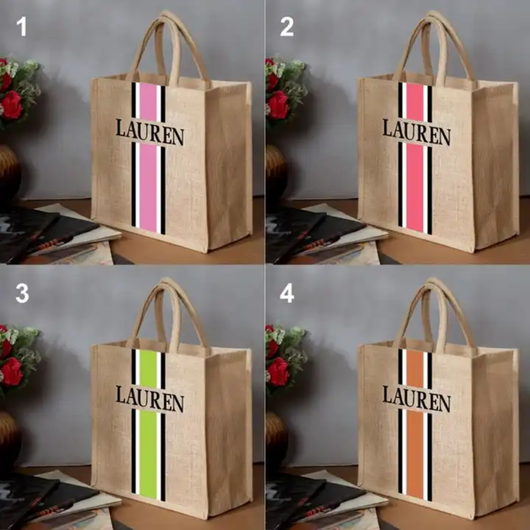 Jute Tote Bag; 253TV/HH;