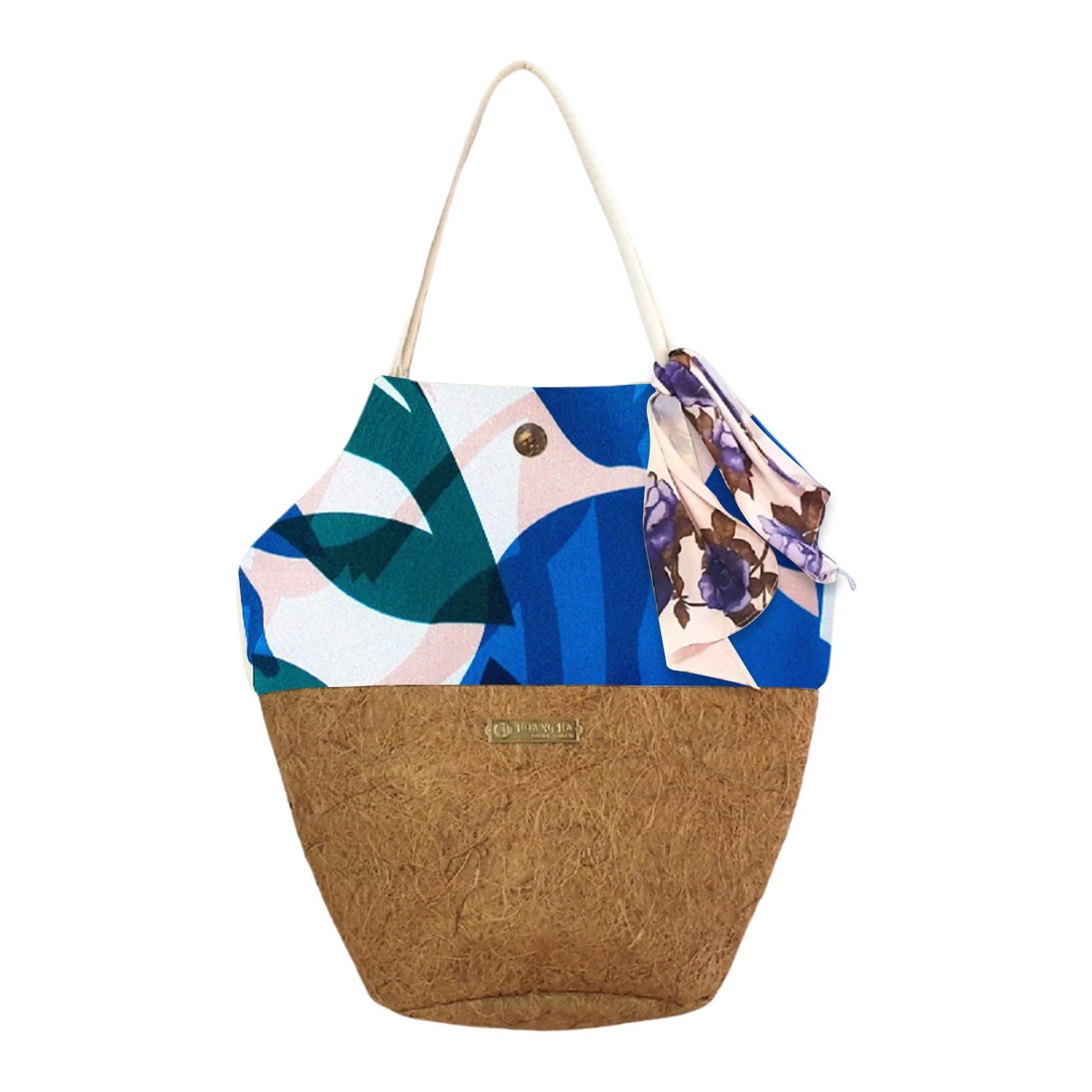 Straw Seagrass Tote Bag