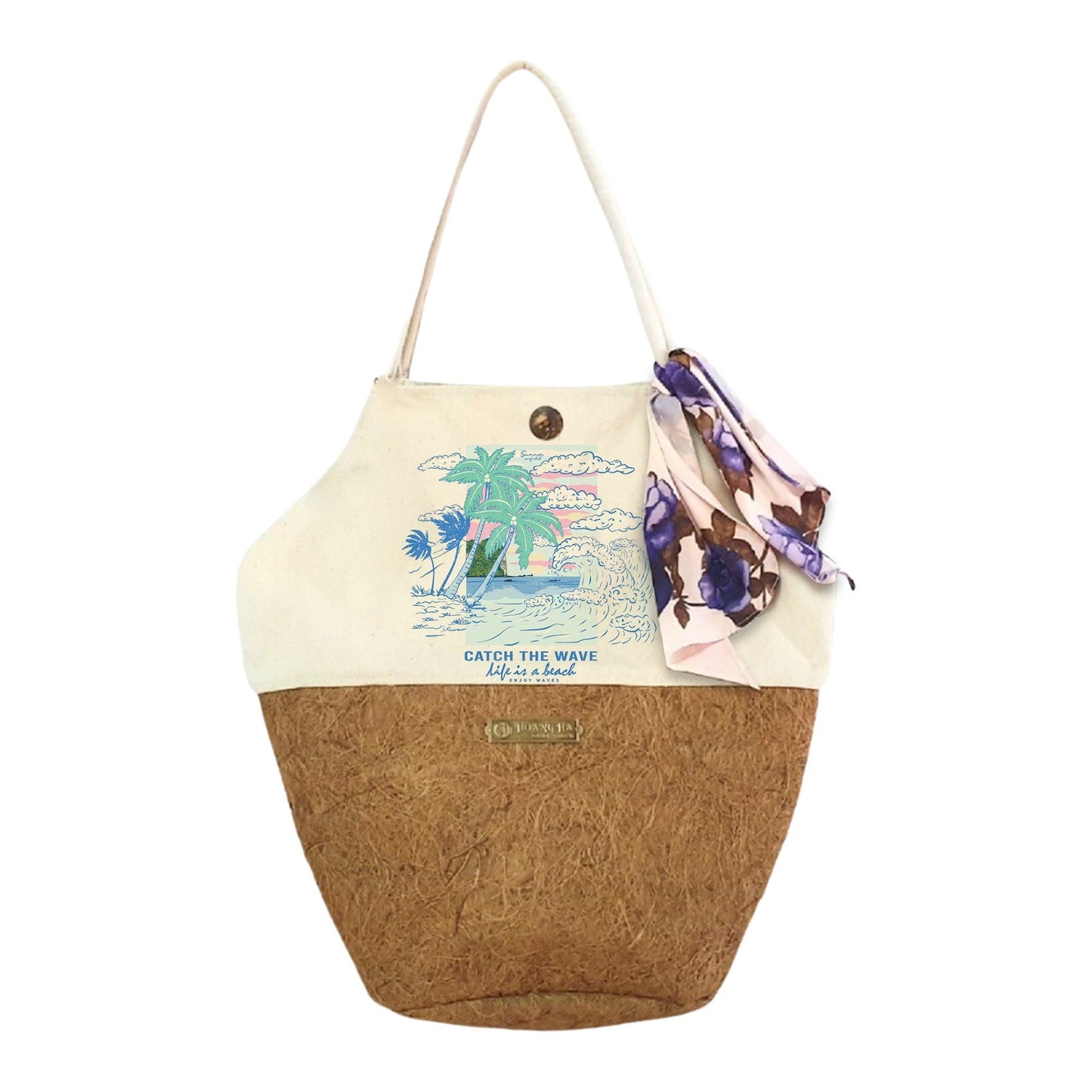 Straw Seagrass Tote Bag