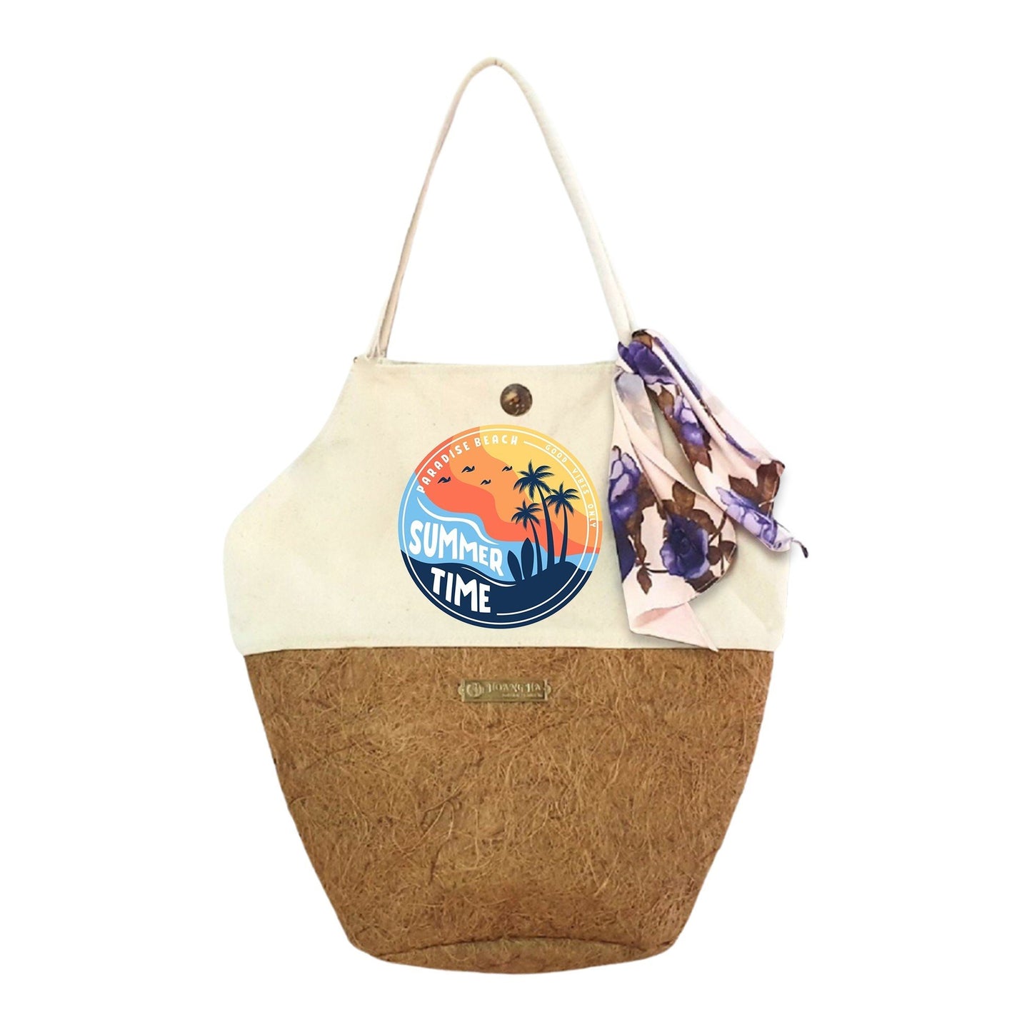 Straw Seagrass Tote Bag