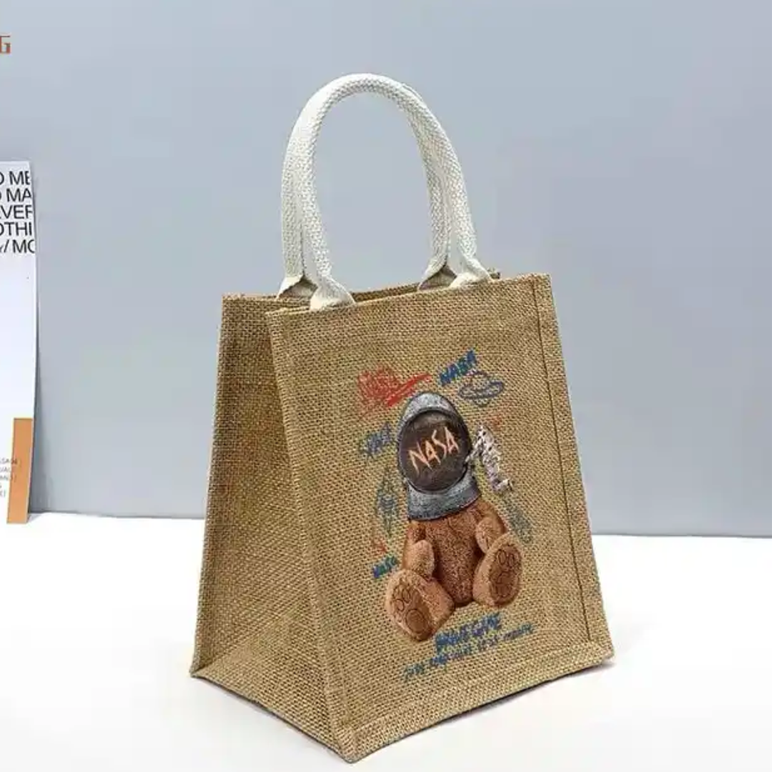 Burlap Jute Tote Bags ; 259TV/HH;