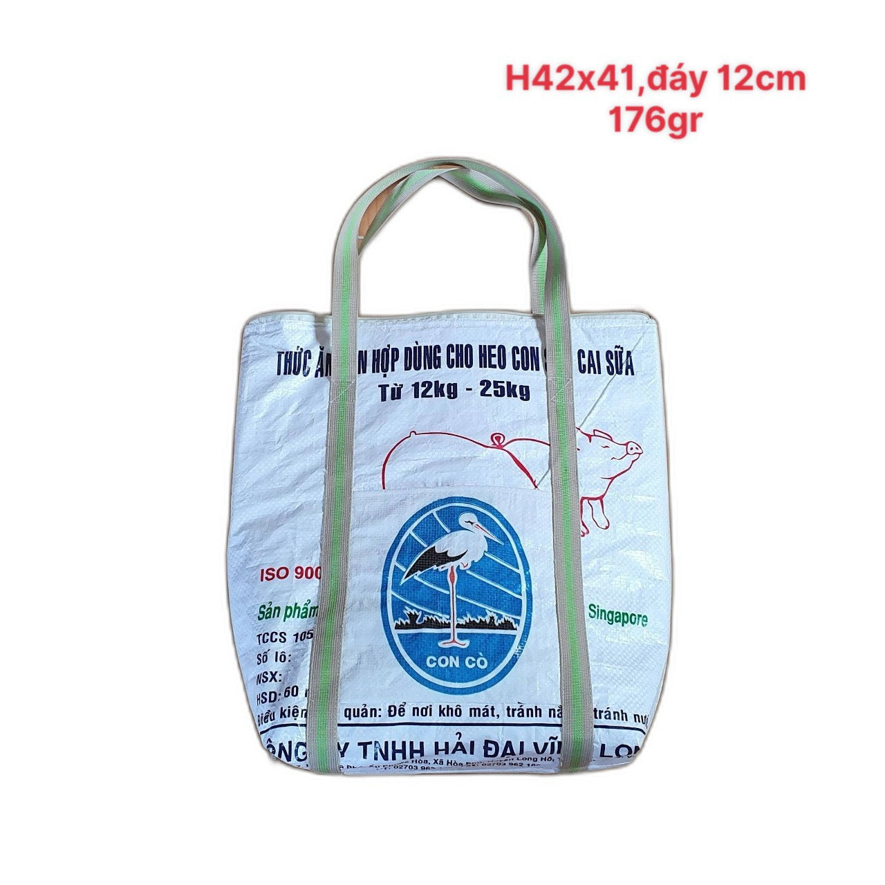 The shopping Bag , Japan Bag , bird Bag , recycled Bag