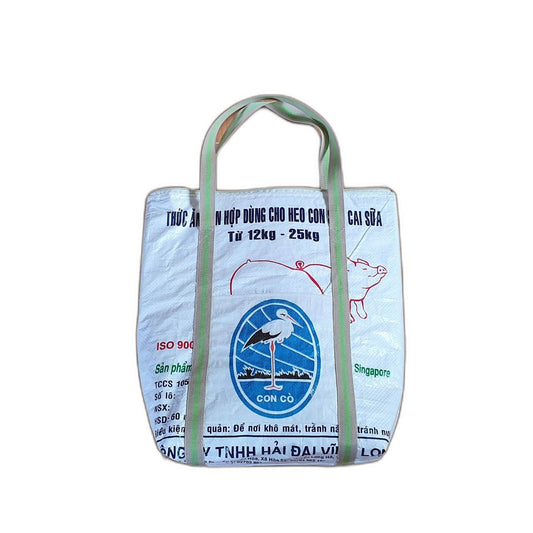 The shopping Bag , Japan Bag , bird Bag , recycled Bag