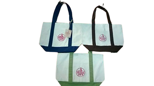 The trader joes tote Bag;06TDC/HH;