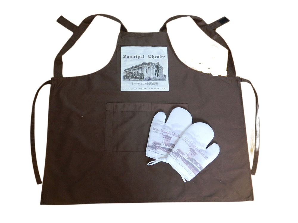 Set of kitchenware , apron & mitten ( 01TD/HH )