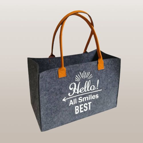 Shopping bag. Felt bag; 173TV/HH