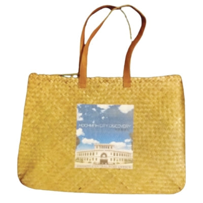 Straw beach bag , Seagrass Bag , tote Bag  , promotional Bag , straw tote Bag; 09TB/HH